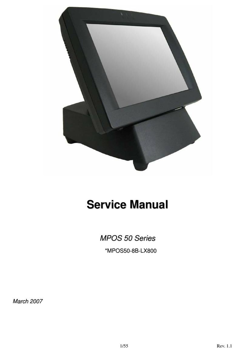 Kennmex MPOS50-8B-LX800 Service manual