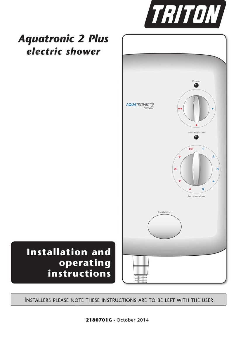 Triton Aquatronic 2 Plus Installation and operating instruction