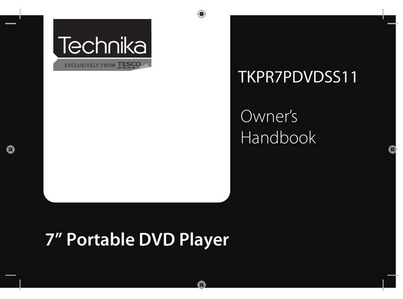 Technika TKPR7PDVDSS11 Owner's handbook