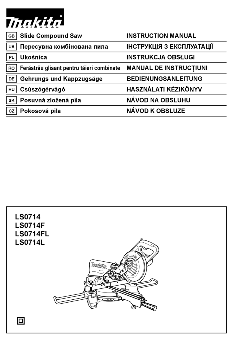 Makita LS0714 instruction manual