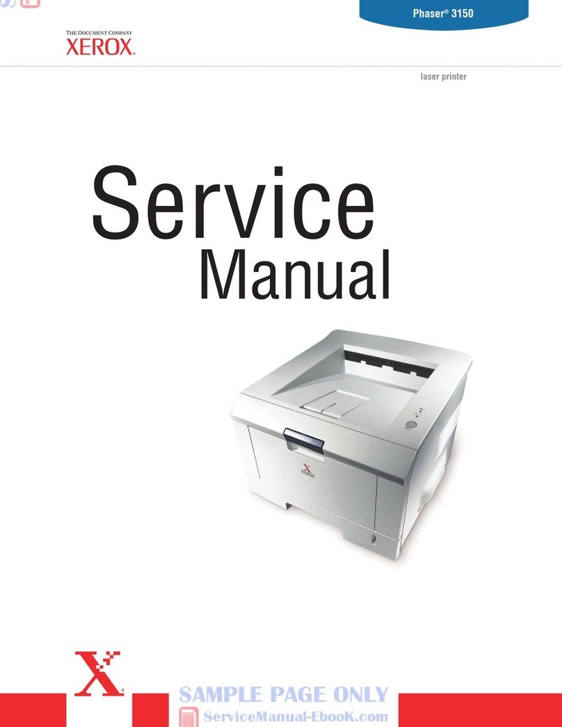 Xerox 3150 - Phaser B/W Laser Printer User manual