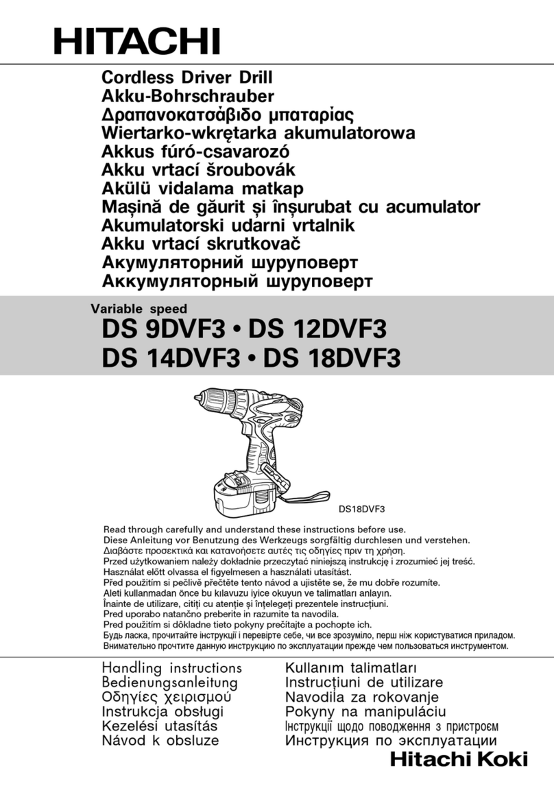 Hitachi DS 9DVF3 User manual