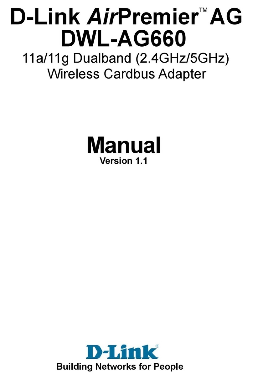 D-Link AirPremier AG DWL-AG660 User manual D-Link AirPremier AG DWL-AG660 User manual