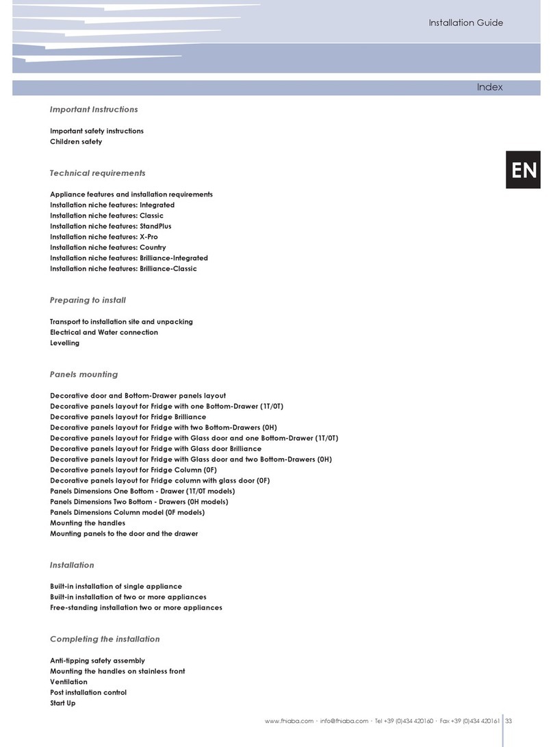 Fhiaba Integrated 599 Series installation guide