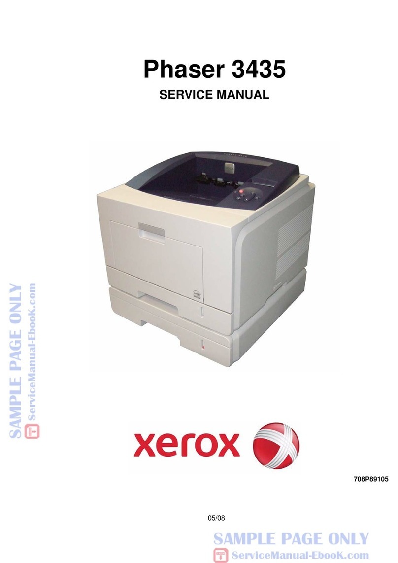 Xerox PHASER 3435 User manual