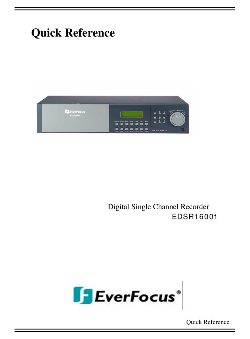 EverFocus EDSR-900 quick reference