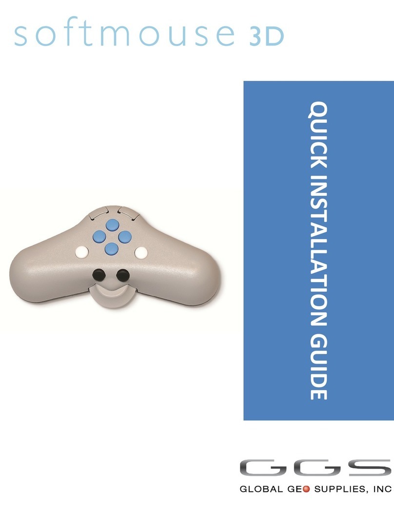 GGS SOFTMOUSE 3D Quick installation guide