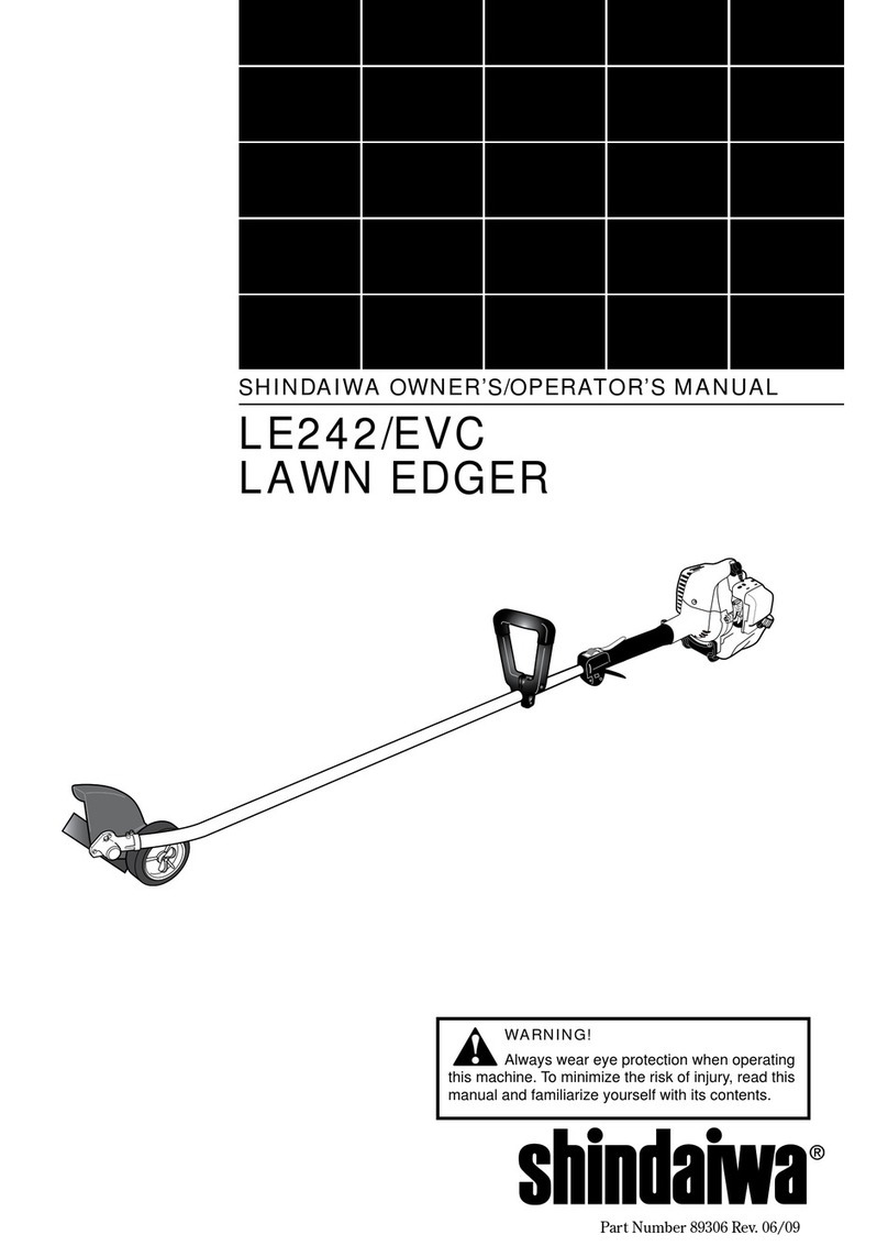 Shindaiwa LE242/EVC Operator's manual