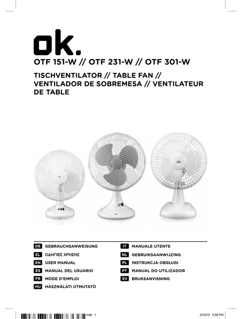 O.K. OTF 151-W instructions