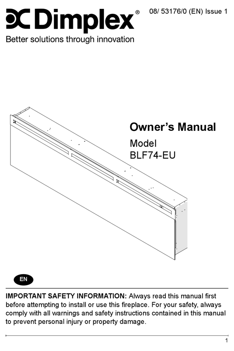 Dimplex BLF74-EU owner's manual Dimplex BLF74-EU owner's manual
