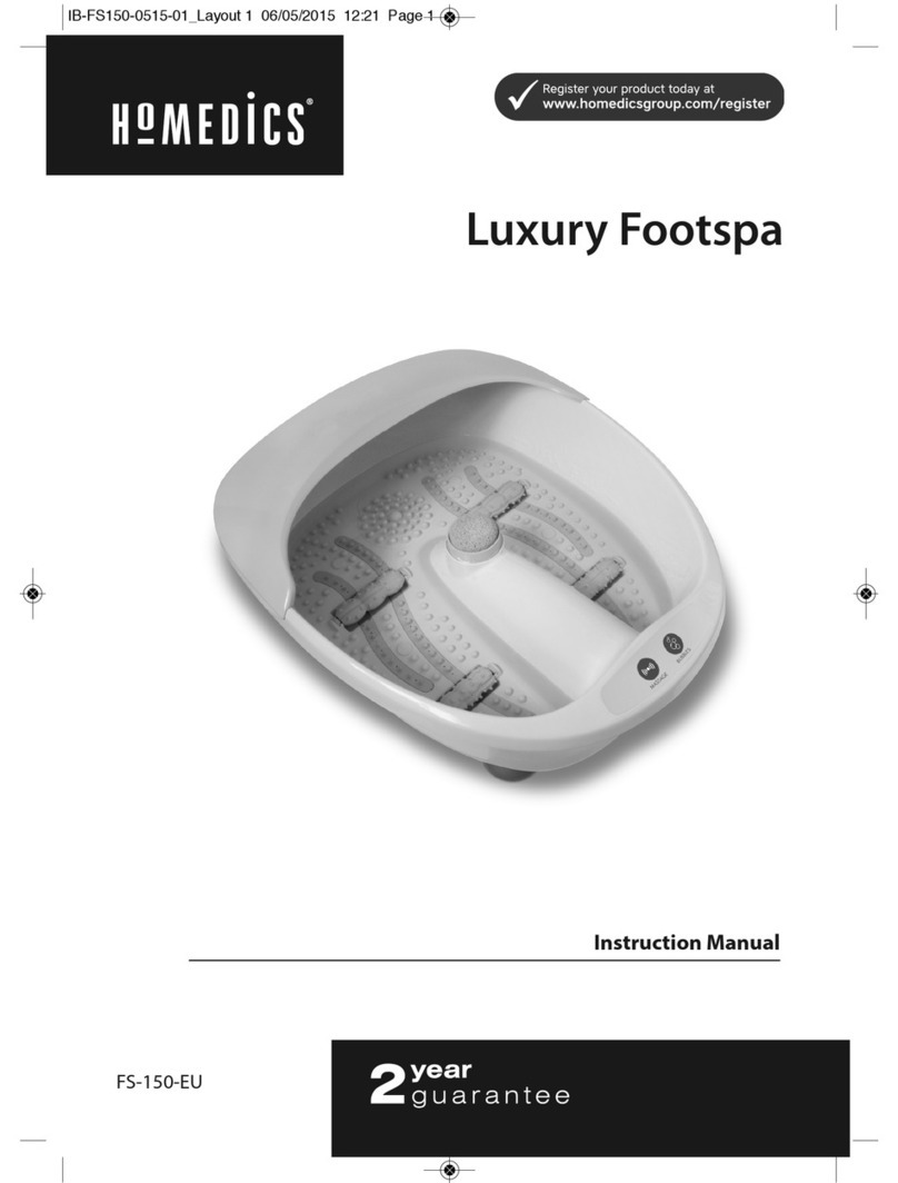 HoMedics FS-150 User manual