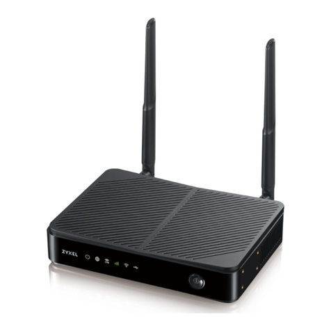 ZyXEL Communications LTE3301 Series quick start guide