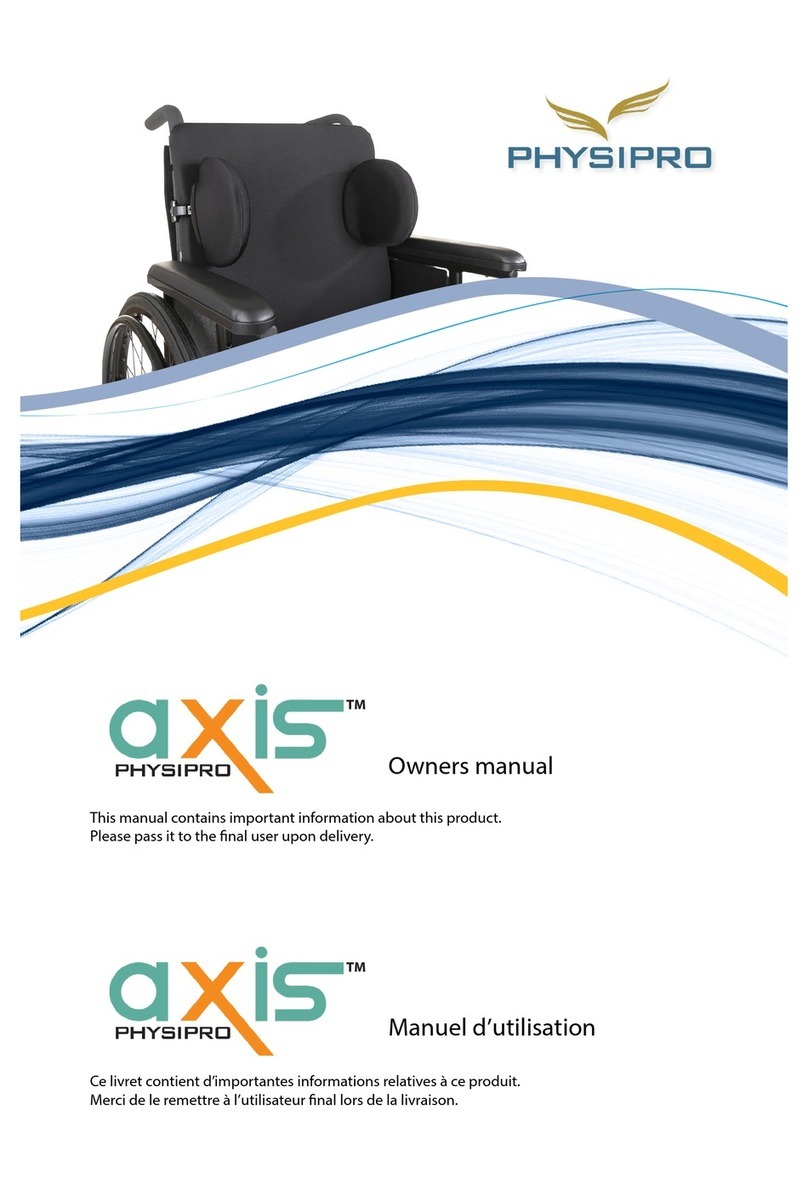 Physipro axis User manual
