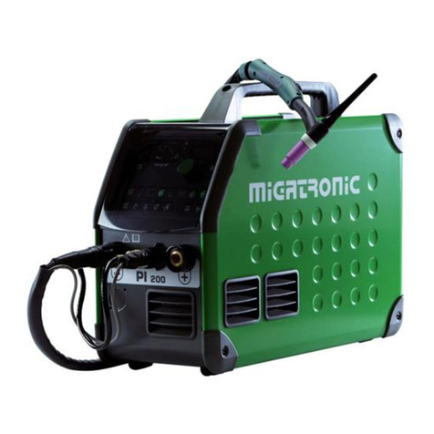 Migatronic PI 200 AC/DC HP User manual