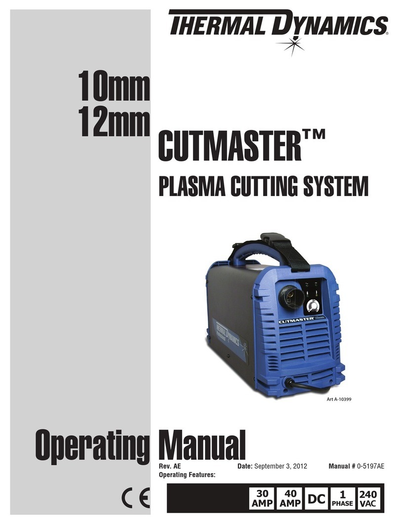 Thermal Dynamics 1-4730-6 User manual