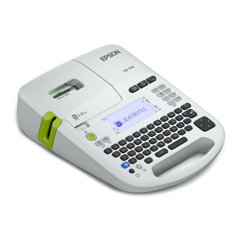 Epson LabelWorks LW-700 User manual