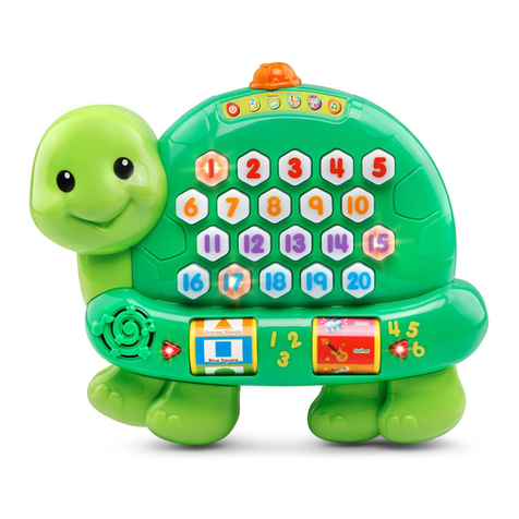 V-tech Count & Learn Turtle User manual