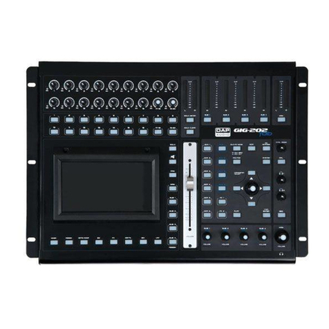 DAPAudio GIG-202 Tab User manual