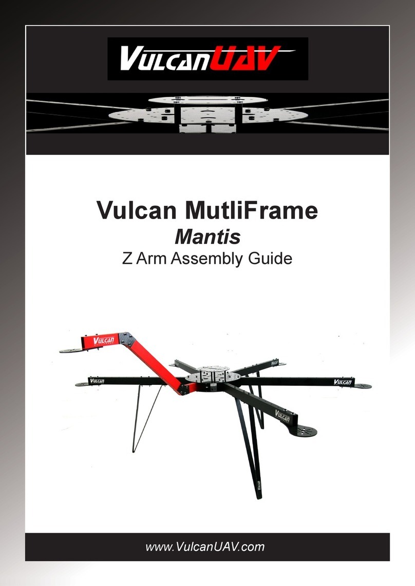 Vulcan UAV Mantis Z Arm Assembly guide