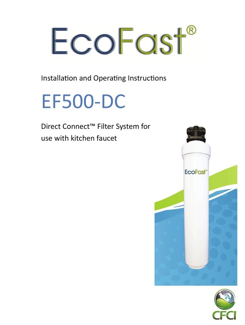 EcoFast EF500-DC Installation and operating instructions