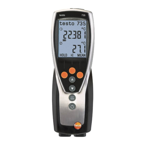 TESTO 735 User manual