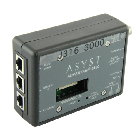 Asyst Technologies Advantag 9100 Technical manual Asyst Technologies Advantag 9100 Technical manual