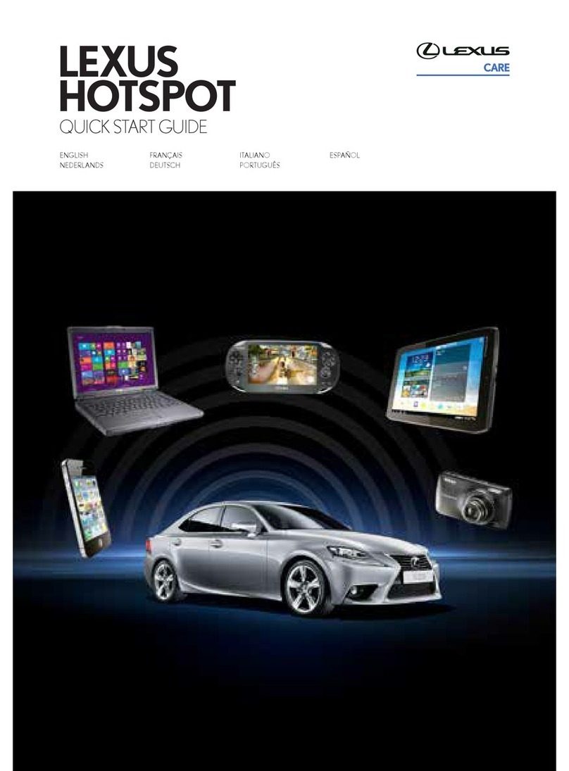 Lexus HOTSPOT quick start guide