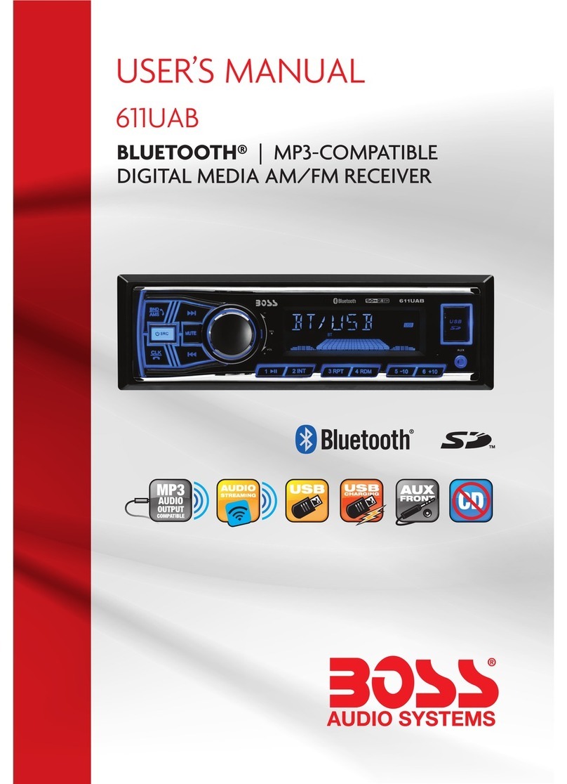 Boss Audio Systems 611UAB user manual