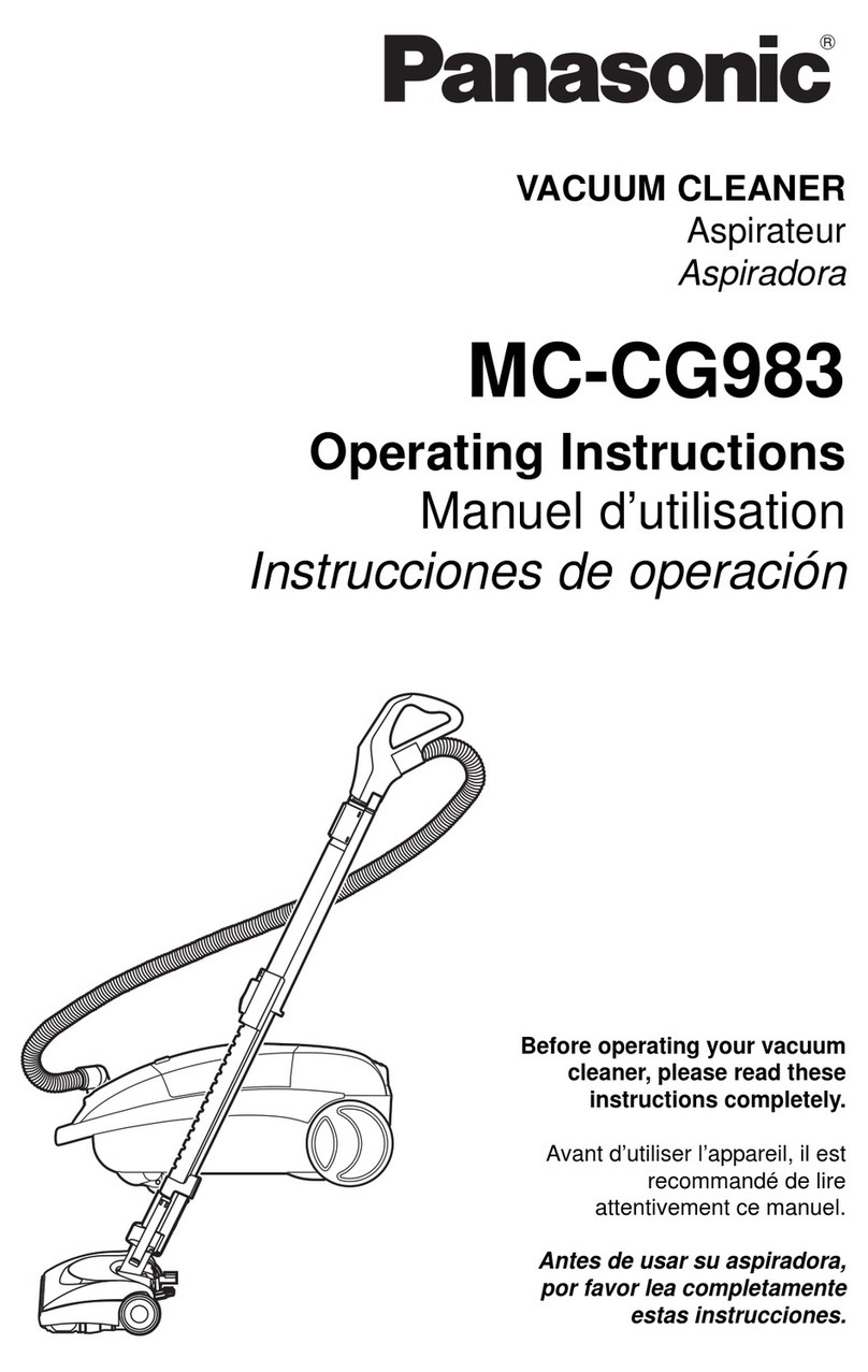 Panasonic MC-CG983 User manual