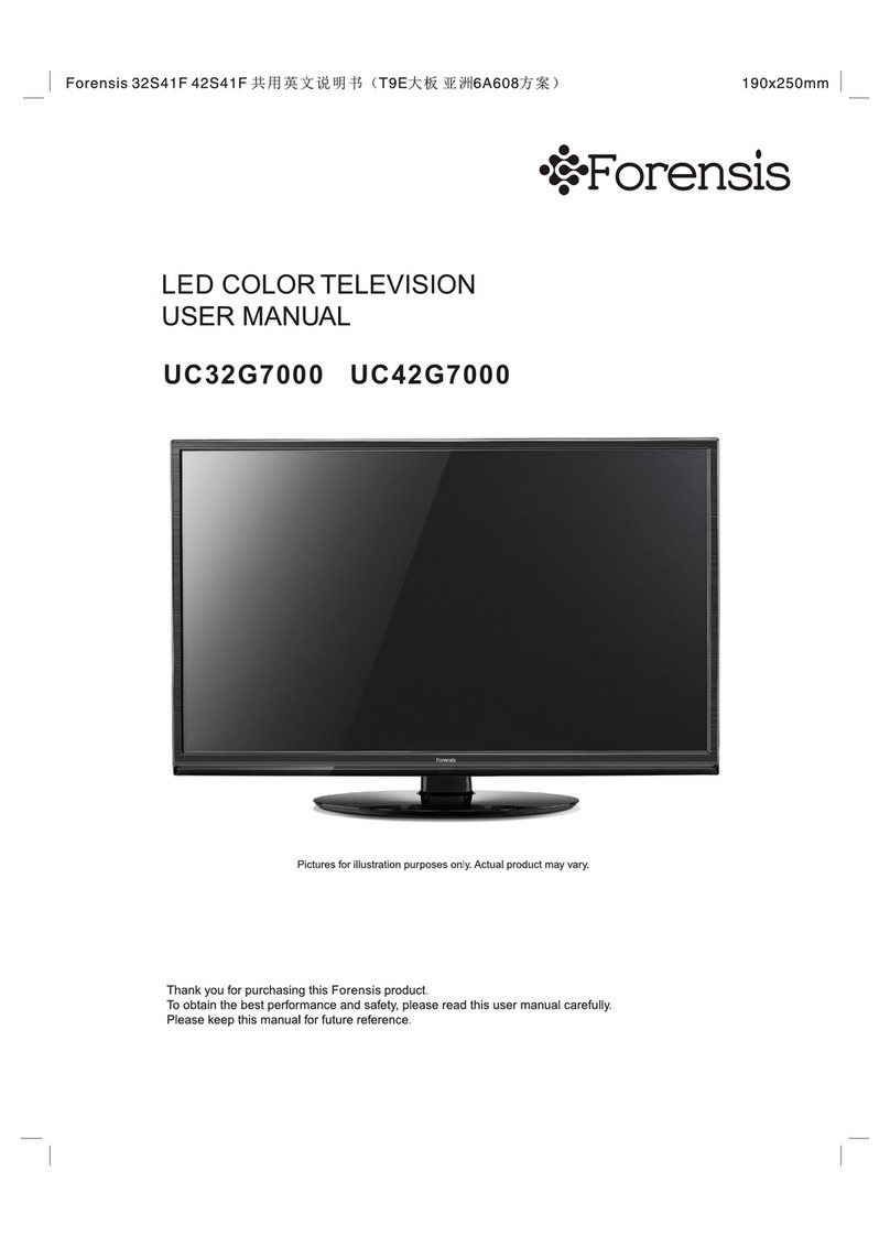Forensis UC32G7000 user manual