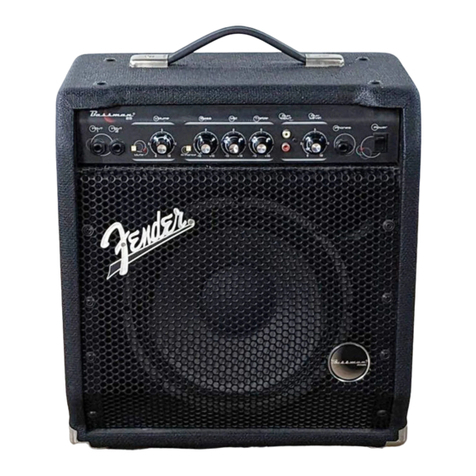 Fender Bassman 25 User manual