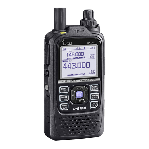 Icom ID-51A Setup guide