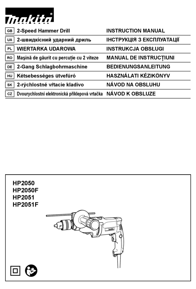 Makita HP2050 instruction manual