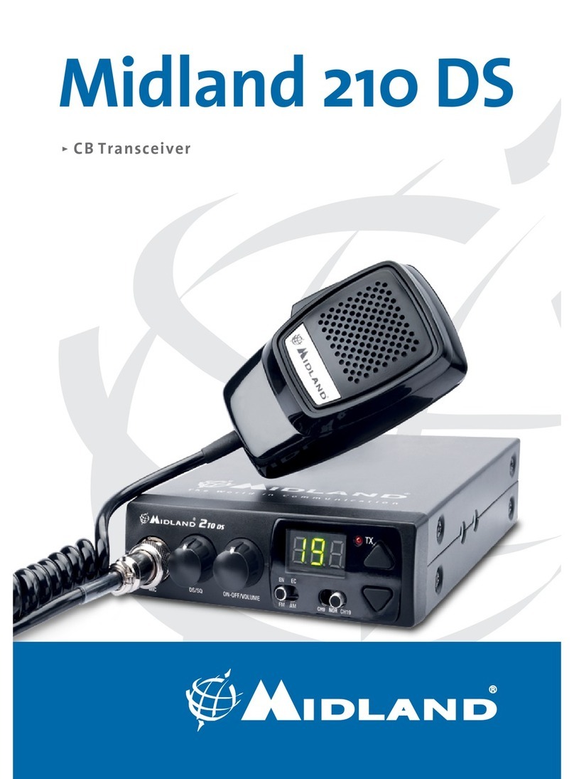 Midland 210 DS User manual