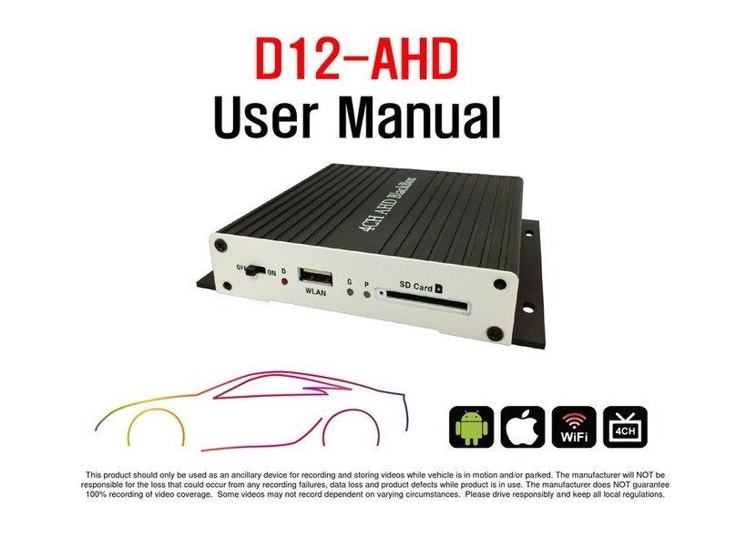 Vision Eye D12-AHD user manual