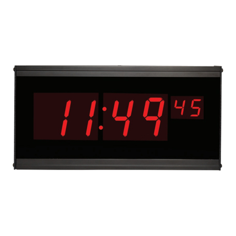 American Time DSY261RSxE Installation and operation manual