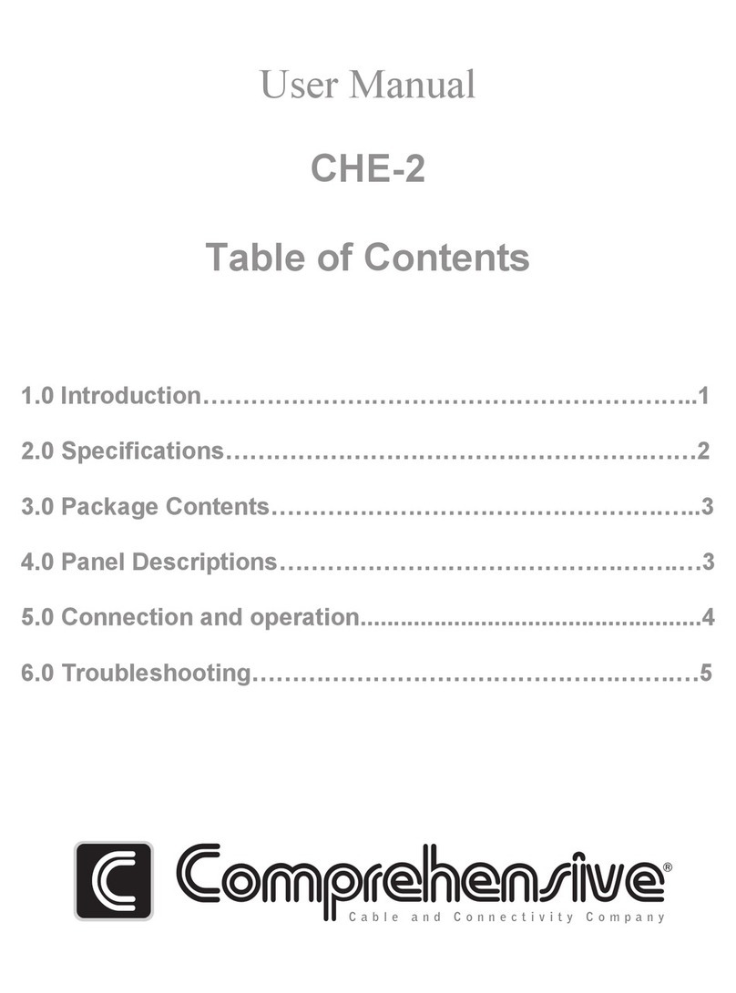 Comprehensive CHE-2 user manual