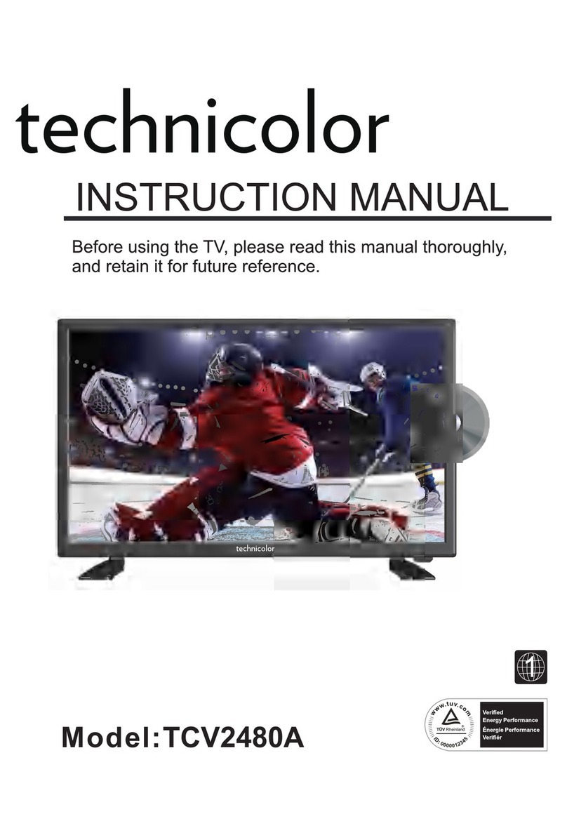 Technicolor TCV2480A instruction manual
