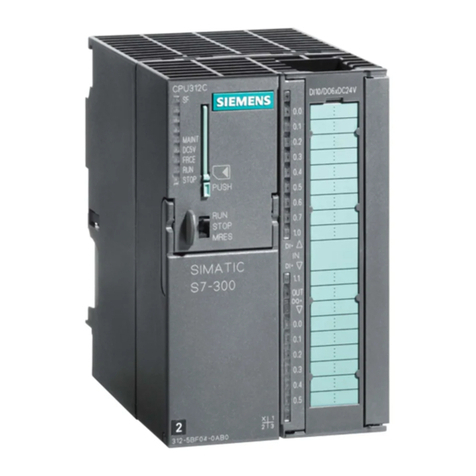 Siemens Simatic S7-300 User manual