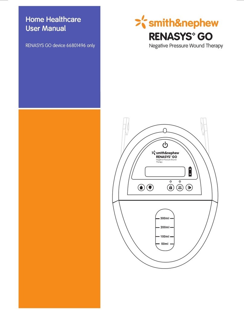Smith & Nephew renasys go User manual Smith & Nephew renasys go User manual