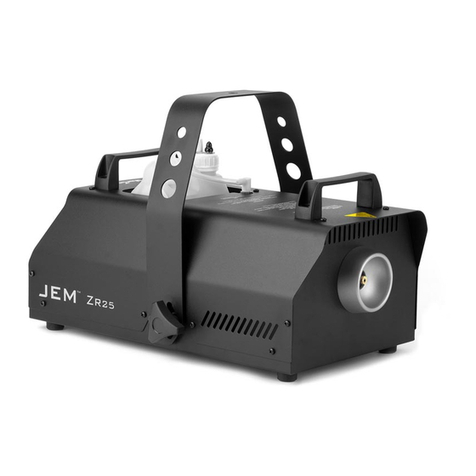 Martin JEM ZR series user manual Martin JEM ZR series user manual