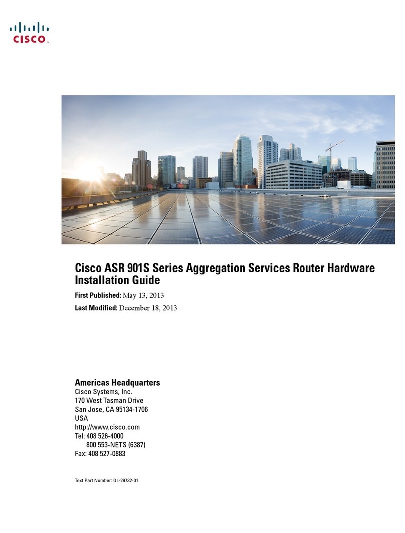 Cisco ASR 901S Series User manual