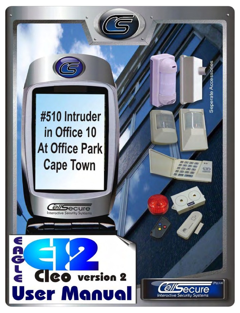 CellSecure E12 CLEO user manual