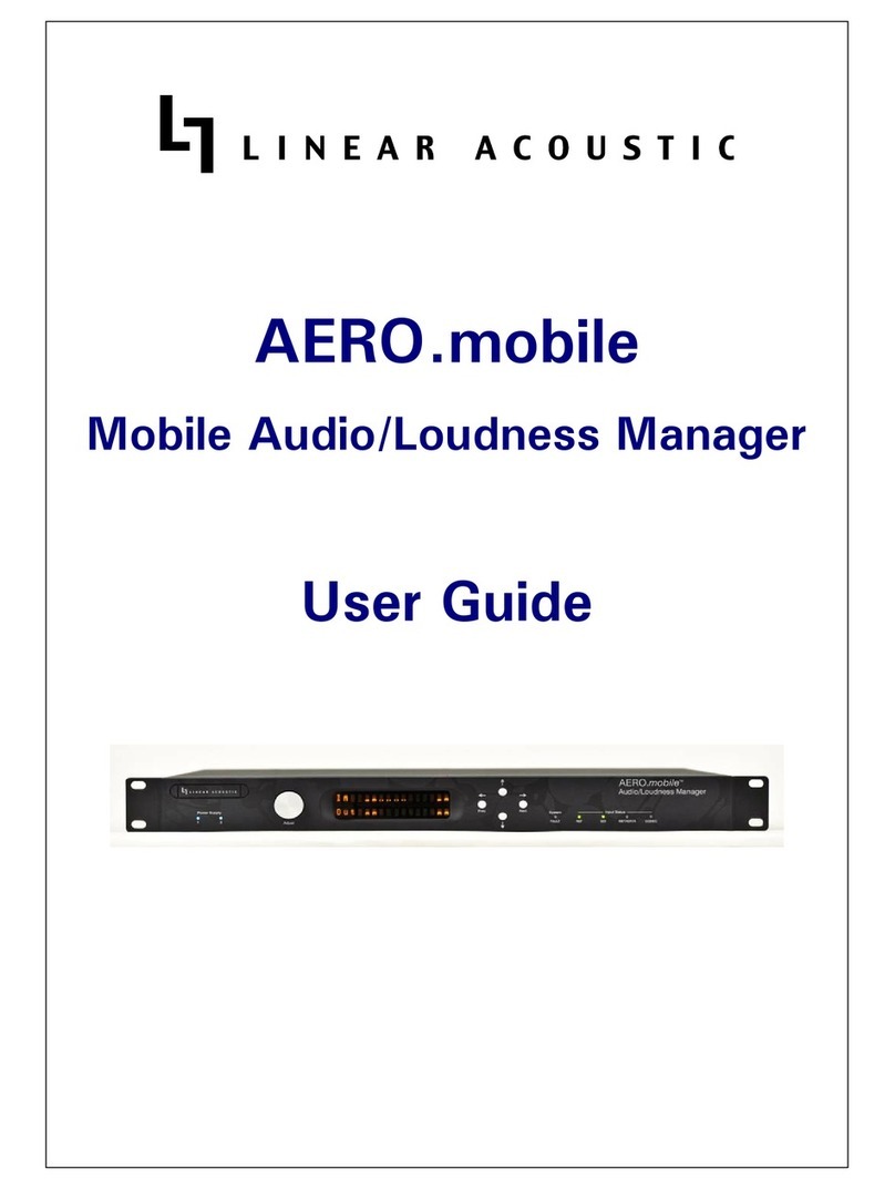 Linear Acoustic AERO.mobile user guide