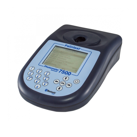 palintest Photometer 7500 User manual palintest Photometer 7500 User manual
