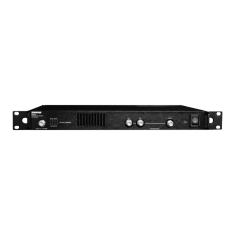 Shure PA421A User manual