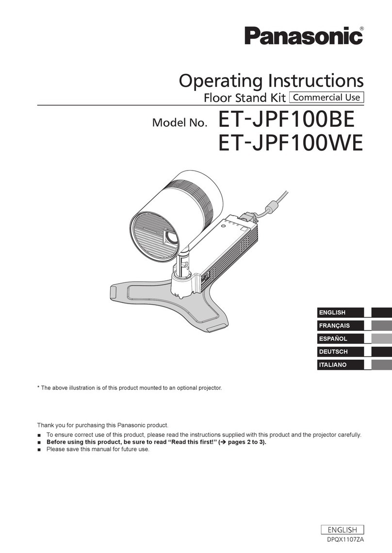 Panasonic et-jpf100be User manual