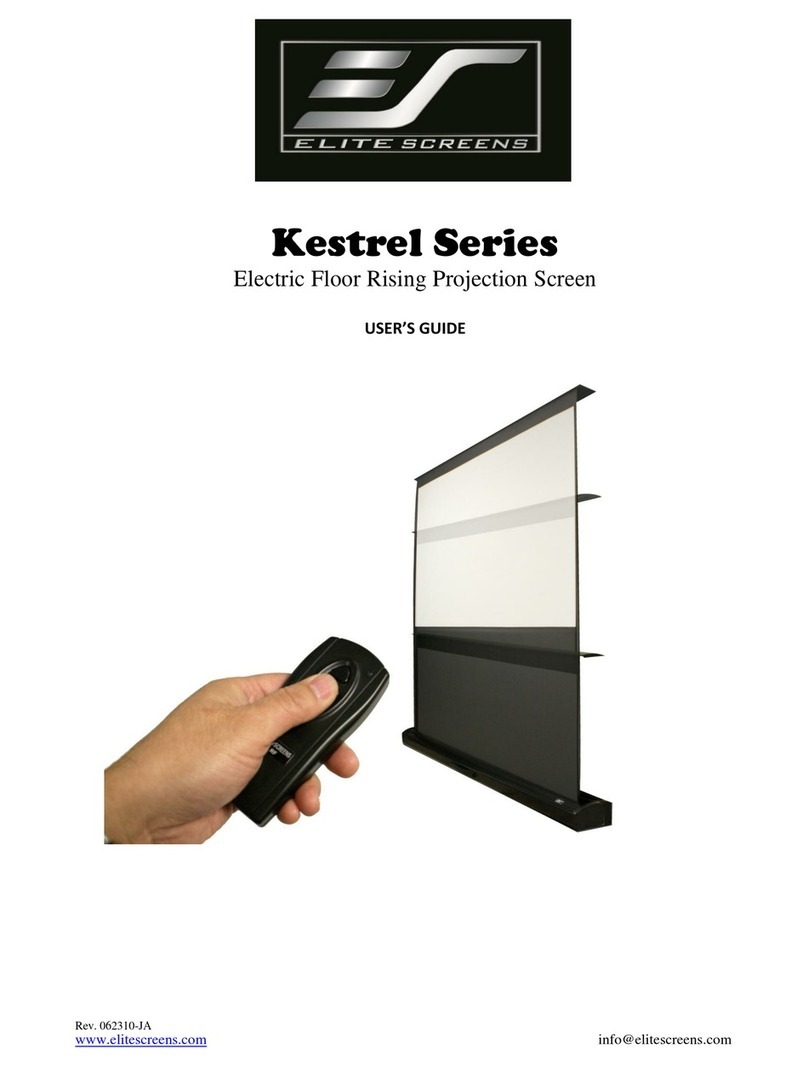 Elite Screens FE72V user guide