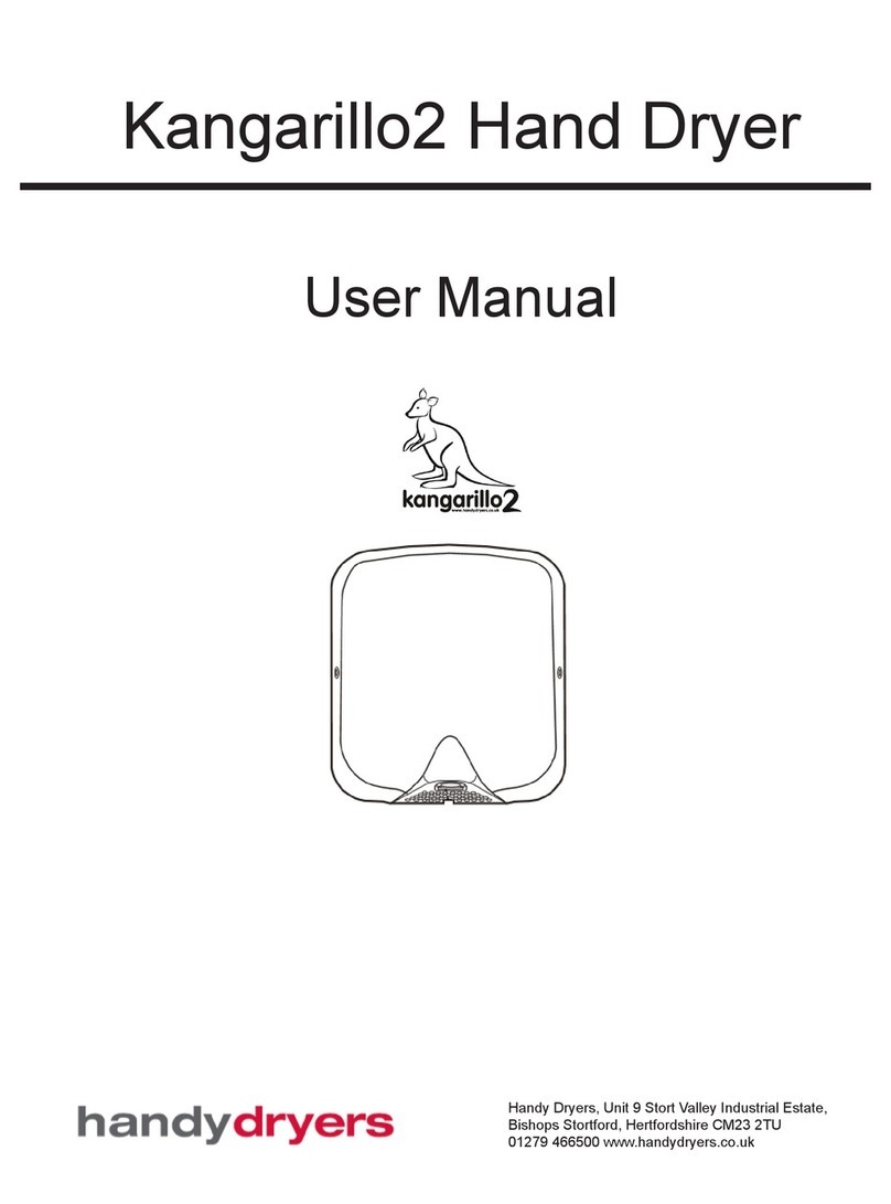 Handy Dryers Kangarillo2 user manual