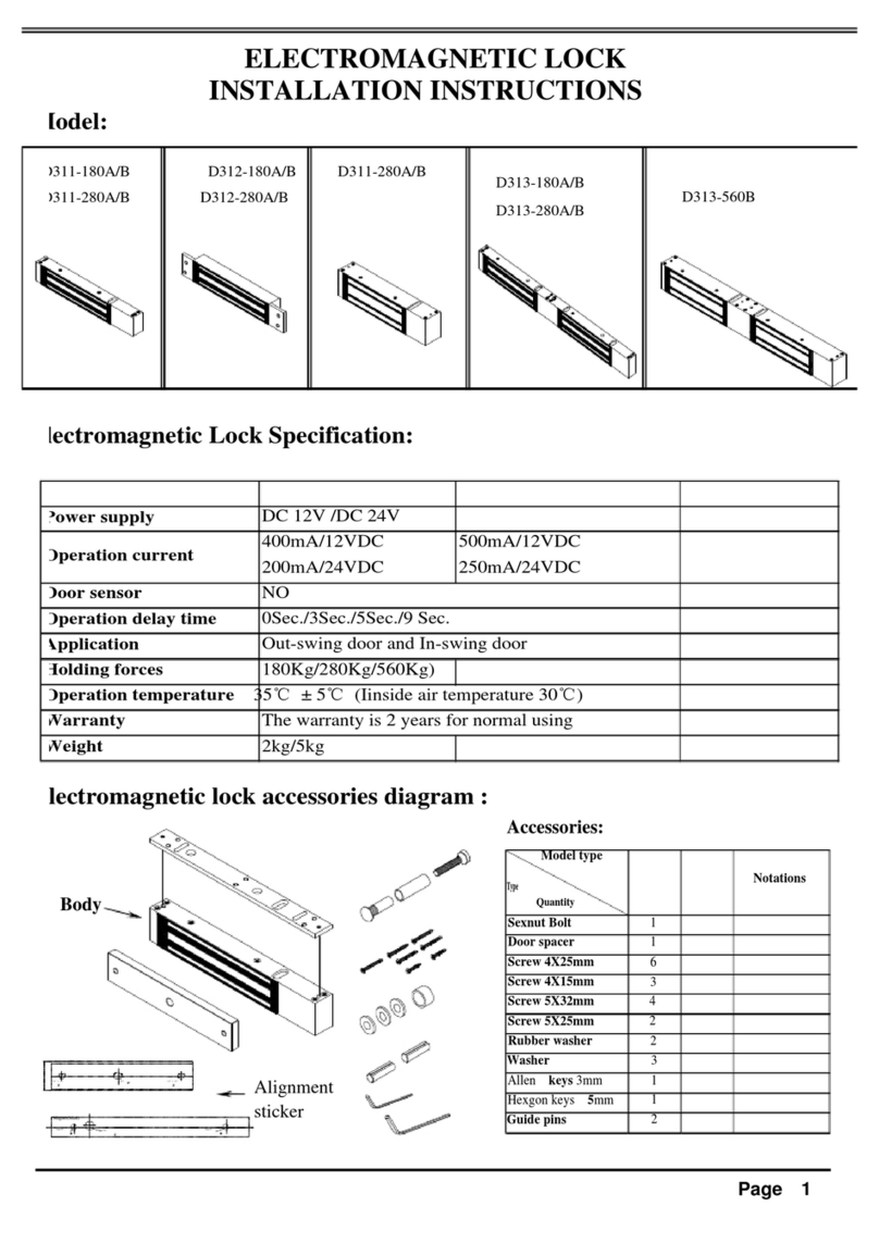 Elfnet D311-180A installation instructions